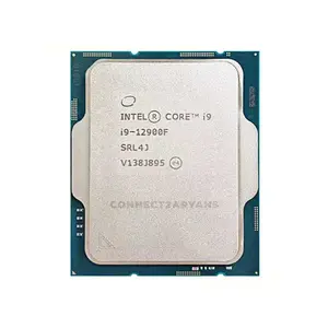Intel Core i9-12900F Desktop Processor, 16 Cores and 24 Threads, Up to 5.1GHz Max Boost Clock, LGA1700 Socket, 12th Gen High-Performance Gaming and Productivity Desktop CPU