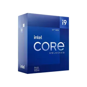 Intel Core i9-12900KF Desktop Processor, 16 Cores and 24 Threads, Up to 5.2GHz Max Boost Clock, LGA1700 Socket, Unlocked Multiplier Design, 12th Gen High-Performance Desktop CPU
