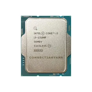 Intel Core i3-13100F Desktop Processor 4 Cores 8 Threads, Up to 4.50GHz Turbo Boost Clock, 12MB Smart Cache, LGA1700 Raptor Lake Gaming and Productivity CPU