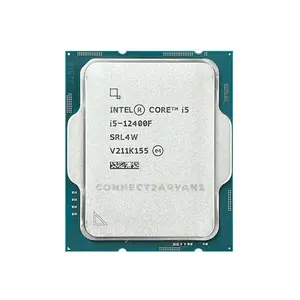Intel Core i5-12400F Desktop Processor 6 Cores 12 Threads, Up to 4.40GHz Turbo Boost Clock, 18MB Smart Cache, LGA1700 Alder Lake Gaming and Productivity CPU