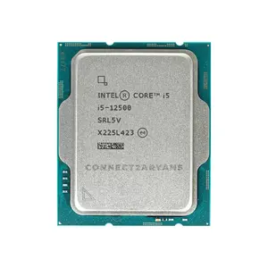 Intel Core i5-12500 Desktop Processor 6 Cores 12 Threads, Up to 4.60GHz Turbo Boost Clock, Integrated Graphics, 18MB Smart Cache, LGA1700 Alder Lake Desktop CPU