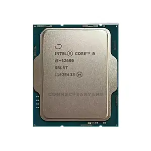 Intel Core i5-12600 Desktop Processor 10 Cores 16 Threads, Up to 4.80GHz Turbo Boost Clock, Integrated Graphics, 20MB Smart Cache, LGA1700 Alder Lake Gaming and Productivity CPU