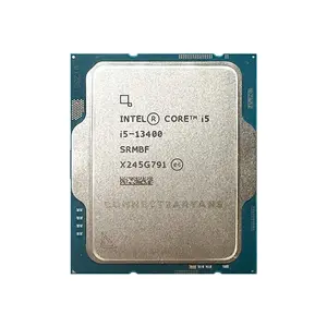 Intel Core i5-13400 Desktop Processor 10 Cores 16 Threads, Up to 4.60GHz Turbo Boost Clock, Integrated Graphics, 20MB Smart Cache, LGA1700 Raptor Lake Gaming and Productivity CPU