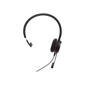 Jabra Evolve 30 II UC Stereo Headset, USB-A & 3.5mm Connectivity, Noise-Cancelling Microphone, In-Line Call Control, Professional UC Wired Headset