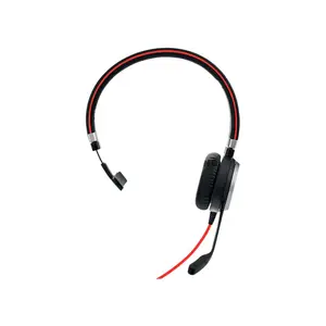 Jabra Evolve 40 6393-823-109 MS Mono Professional Wired Office Headset, 28mm Speaker, USB & 3.5mm Connectivity, Noise-Cancelling Microphone, Integrated Busylight, HD Voice & PeakStop Technology