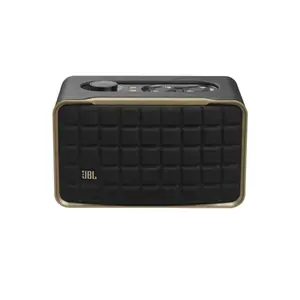 JBL Authentics 200 Portable Bluetooth Speaker Black Edition, Premium Wireless Audio System, High-Fidelity Sound Performance, Compact Smart Home Audio Speaker