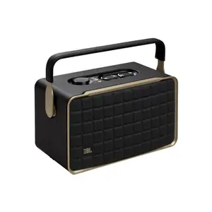 JBL Authentics 300 Portable Bluetooth Speaker Black Edition, Premium Wireless Audio System, High-Fidelity Sound Performance, Portable Smart Home Audio Speaker