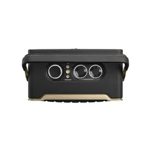 JBL Authentics 300 Portable Bluetooth Speaker Black Edition, Premium Wireless Audio System, High-Fidelity Sound Performance, Portable Smart Home Audio Speaker