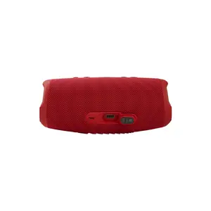 JBL Charge 5 Waterproof Portable Bluetooth Speaker Red Edition, Rugged Wireless Audio System, Portable High-Power Sound Performance, Outdoor Bluetooth Speaker