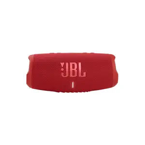 JBL Charge 5 Waterproof Portable Bluetooth Speaker Red Edition, Rugged Wireless Audio System, Portable High-Power Sound Performance, Outdoor Bluetooth Speaker