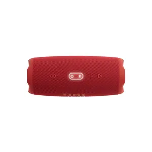 JBL Charge 5 Waterproof Portable Bluetooth Speaker Red Edition, Rugged Wireless Audio System, Portable High-Power Sound Performance, Outdoor Bluetooth Speaker