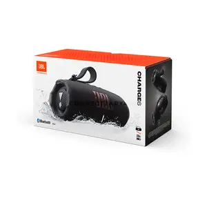 JBL Charge 6 Waterproof Portable Bluetooth Speaker Black Edition, Portable Wireless Audio System, High-Capacity Battery Design, Premium Outdoor Sound Speaker