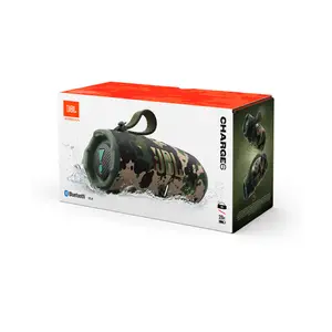 JBL Charge 6 Waterproof Portable Bluetooth Speaker Squad Edition, Rugged Wireless Audio System, High-Capacity Battery Design, Premium Outdoor Sound Speaker