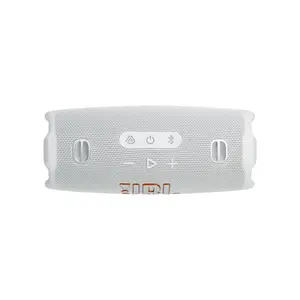 JBL Charge 6 Waterproof Portable Bluetooth Speaker White Edition, Portable Wireless Audio System, High-Capacity Battery Design, Premium Outdoor Sound Speaker