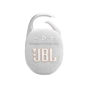 JBL Clip 5 Ultra-Portable Bluetooth Speaker, 7W JBL Pro Sound, Bluetooth 5.3, IP67 Waterproof & Dustproof, Up to 12-Hour Playtime + 3-Hour Playtime Boost, Integrated Carabiner & Auracast Support