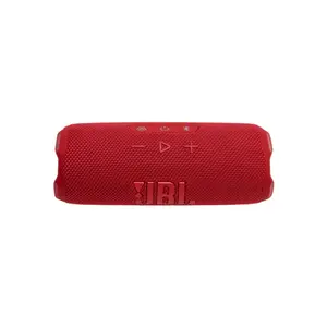 JBL Flip 7 Waterproof Portable Bluetooth Speaker Red Edition, Rugged Wireless Audio System, IP-Rated Outdoor Design, High-Performance Portable Sound Speaker