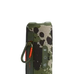 JBL Flip 7 Waterproof Portable Bluetooth Speaker Squad Edition, Rugged Wireless Audio System, IP-Rated Outdoor Design, High-Performance Portable Sound Speaker