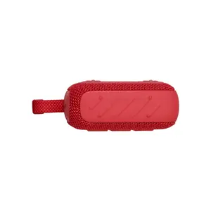 JBL Go 4 Portable Bluetooth Wireless Speaker Red Edition, Compact Waterproof Audio System, Ultra-Portable Design, Wireless Outdoor Sound Speaker