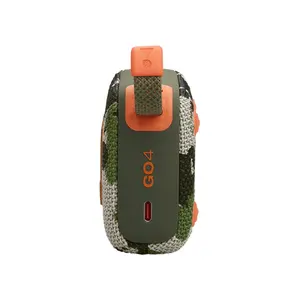 JBL Go 4 Portable Bluetooth Wireless Speaker Squad Edition, Compact Waterproof Audio System, Ultra-Portable Design, Wireless Outdoor Sound Speaker