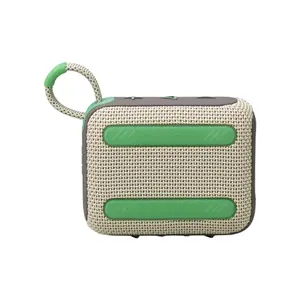 JBL Go 4 Portable Bluetooth Wireless Speaker Sand Edition, Compact Waterproof Audio System, Ultra-Portable Design, Wireless Outdoor Sound Speaker