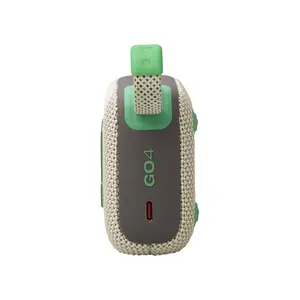 JBL Go 4 Portable Bluetooth Wireless Speaker Sand Edition, Compact Waterproof Audio System, Ultra-Portable Design, Wireless Outdoor Sound Speaker