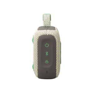 JBL Go 4 Portable Bluetooth Wireless Speaker Sand Edition, Compact Waterproof Audio System, Ultra-Portable Design, Wireless Outdoor Sound Speaker
