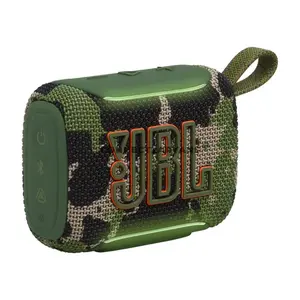 JBL Go 5 Ultra-Portable Bluetooth Speaker, 4.8W RMS, 45mm Driver, IP68 Waterproof & Dustproof, Up to 10-Hour Playtime, Ambient Edge Lighting, Auracast, AirTouch Stereo Pairing & USB-C Lossless Audio