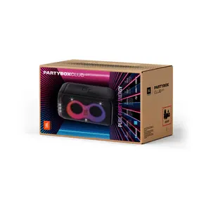 JBL PartyBox Club 120 Portable Wireless Speaker, Powerful Party Audio System, Bluetooth Connectivity, High-Energy Portable Entertainment Speaker