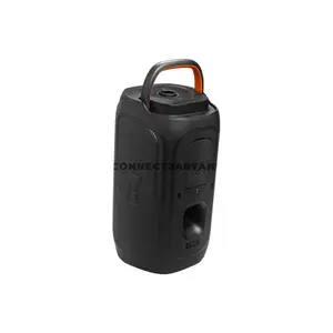 JBL PartyBox 130 Black Portable Party Speaker, 200W RMS JBL Sound, AI Sound Boost, Bluetooth 6.0, Dynamic Lightshow, Up to 15-Hour Battery, IPX4 Splashproof, Auracast, Dual Mic & Guitar Inputs, USB-C Audio