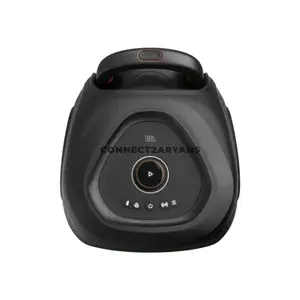 JBL PartyBox 330 Black Portable Party Speaker, 280W JBL Sound, AI Sound Boost, Bluetooth 6.0, Adaptive Lightshow, 18-Hour Battery, IPX4 Splashproof, Auracast, Dual Mic & Guitar Inputs, Wheels & Handle