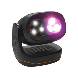 JBL PartyLight Beam Dynamic LED Party Light, Music Synchronization Lighting Effects, Interactive Party Illumination System, Wireless Entertainment Lighting Accessory