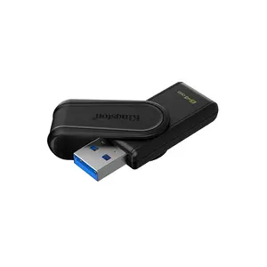 Kingston DataTraveler Exodia S USB 3.2 Gen 1 Flash Drive, Up to 100MB/s Read Speed, Protective Cap Design, USB-A Portable Storage Drive, DTXS Series