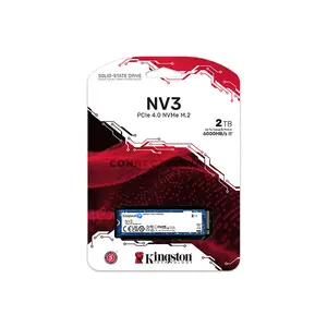 Kingston NV3 PCIe 4.0 NVMe M.2 SSD 2TB Internal Solid State Drive, M.2 2280, PCIe Gen 4x4, Up to 6,000MB/s Read & 5,000MB/s Write, 3D NAND Storage Upgrade