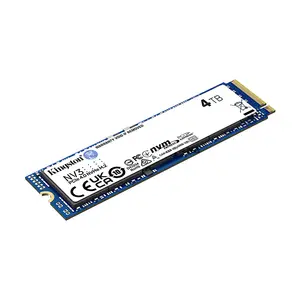 Kingston NV3 PCIe 4.0 NVMe M.2 SSD 4TB Internal Solid State Drive, M.2 2280, PCIe Gen 4x4, Up to 6,000MB/s Read & 5,000MB/s Write, 3D NAND Storage Upgrade