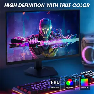 KOORUI 24E3 24-Inch IPS Gaming Monitor, Full HD 1920×1080 Resolution, 165Hz Refresh Rate, 1ms Response Time, Adaptive Sync, 99% sRGB Color Gamut