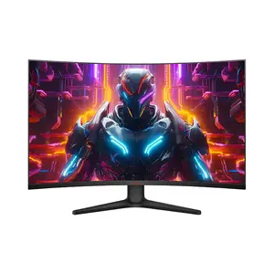 KOORUI 32E6QC 32-Inch Curved QHD Gaming Monitor, 2560×1440 Resolution, 170Hz Refresh Rate, Curved Display Design, High-Speed Gaming Visual Experience, Competitive Gaming Monitor