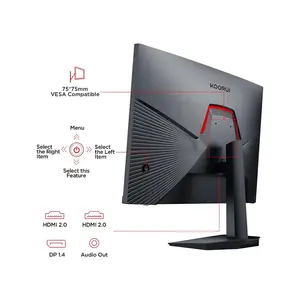 KOORUI G2511P 25 Inch FHD 200Hz IPS Gaming Monitor, Full HD Resolution, High Refresh Rate IPS Panel, Esports Gaming Display