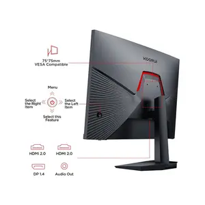 KOORUI G2711P 27 Inch FHD 200Hz IPS Gaming Monitor, Full HD Resolution, High Refresh Rate IPS Panel, Esports Gaming Display