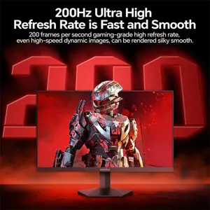 KOORUI G2711P 27 Inch FHD 200Hz IPS Gaming Monitor, Full HD Resolution, High Refresh Rate IPS Panel, Esports Gaming Display