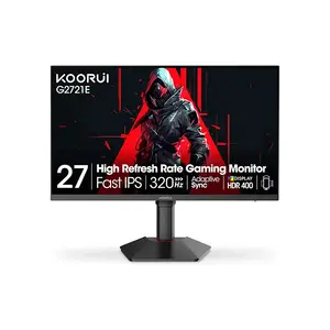 KOORUI G2721E 27 Inch QHD 320Hz IPS Gaming Monitor, 2560×1440 Resolution, Ultra High Refresh Rate Design, Competitive Esports Gaming Display