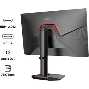 KOORUI G2722P 27-Inch QHD IPS Gaming Monitor, 2560×1440 Resolution, 200Hz Refresh Rate, IPS Panel Technology, High-Speed Gaming Display, Smooth Competitive Gaming Visual Performance
