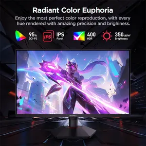 KOORUI G2722P 27-Inch QHD IPS Gaming Monitor, 2560×1440 Resolution, 200Hz Refresh Rate, IPS Panel Technology, High-Speed Gaming Display, Smooth Competitive Gaming Visual Performance