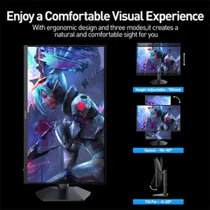 KOORUI G2741L 27 Inch IPS 4K UHD Dual-Mode Gaming Monitor, UHD 160Hz and FHD 320Hz Modes, High Refresh Rate Esports Display