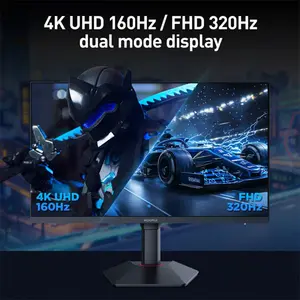 KOORUI G2741L 27 Inch IPS 4K UHD Dual-Mode Gaming Monitor, UHD 160Hz and FHD 320Hz Modes, High Refresh Rate Esports Display