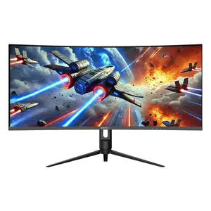 KOORUI G3441XC 34 Inch Curved UWQHD 240Hz VA Gaming Monitor, Ultrawide Resolution, Curved VA Panel, High Refresh Rate Esports Gaming Display