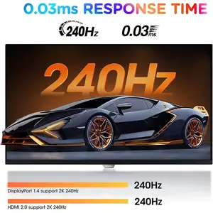 KOORUI S2721XO 27 Inch QHD 240Hz OLED Gaming Monitor, 2560×1440 Resolution, OLED Panel Technology, High Refresh Rate Esports Display