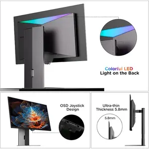 KOORUI S2721XO 27 Inch QHD 240Hz OLED Gaming Monitor, 2560×1440 Resolution, OLED Panel Technology, High Refresh Rate Esports Display
