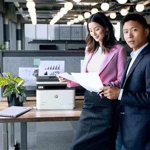 HP LaserJet Pro MFP 3103fdw Monochrome Laser Printer, Print Copy Scan Fax Functions, Automatic Duplex Printing, Wi-Fi Ethernet and USB Connectivity, Professional Multifunction Business Printer