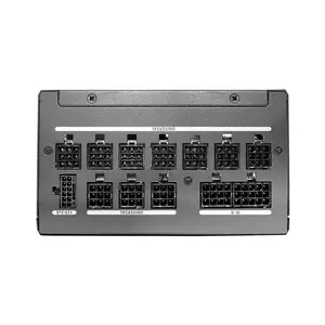 Super Flower LEADEX VIII Platinum PRO 1000W Power Supply Black, 80 PLUS Platinum Certified Efficiency, ATX 3.1 and PCIe 5.1 Ready, Fully Modular Cable Design, High-Performance Gaming and Creator PSU