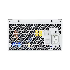 Super Flower LEADEX VIII Platinum PRO 1000W Power Supply White, 80 PLUS Platinum Certified Efficiency, ATX 3.1 and PCIe 5.1 Ready, Fully Modular Cable Design, High-Performance Gaming and Creator PSU
